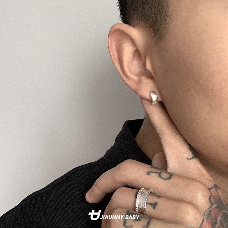 Anting Single Gaya Hip-Hop Untuk Aksesoris