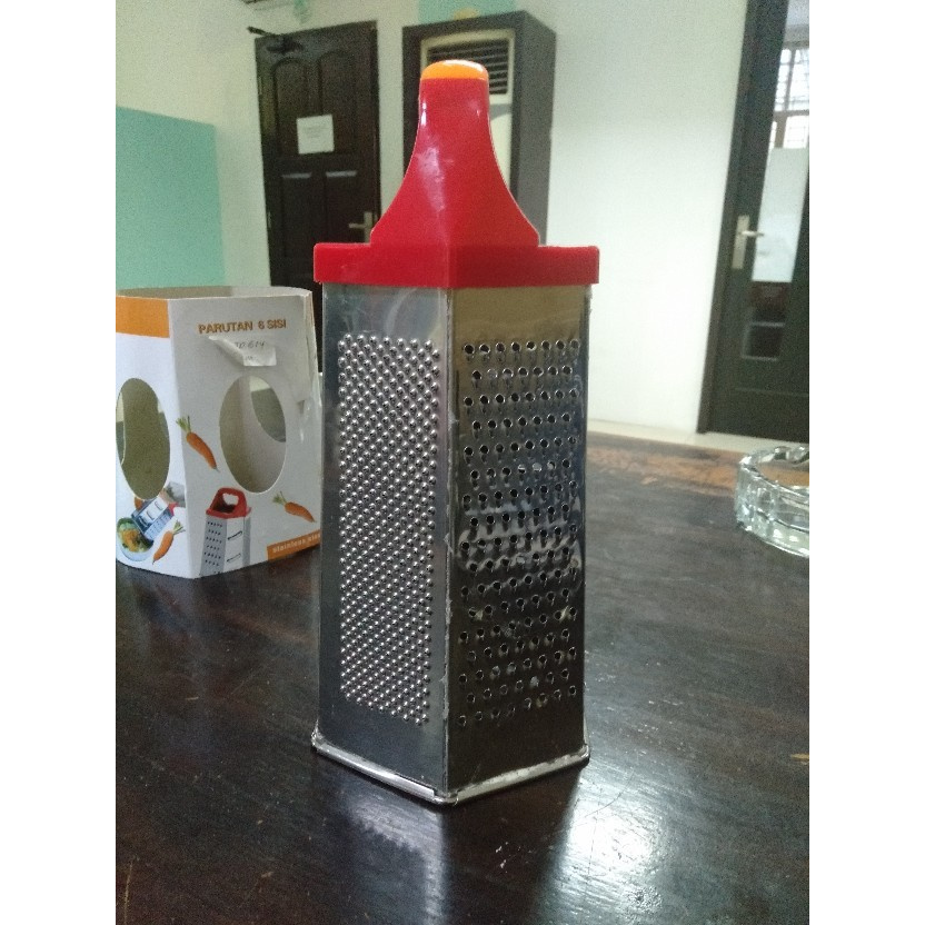 Parutan Penghalus Grater 6 Sisi Akebonno Stainless 6 in 1 Serbaguna