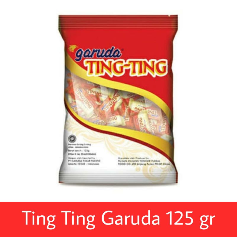 

Ting Ting Garuda Permen 125Gr