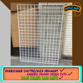 Kawat Ram 150x100 cm Tebal Rak Display Aksesoris Ram Kawat Kawat Ram 150x100 cm Tebal Rak Display Aksesoris Ram Kawat
