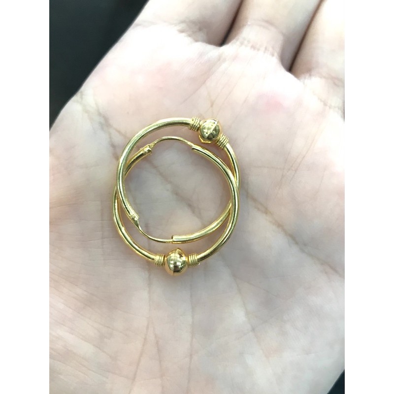 anting gipsi bola emas kadar 300