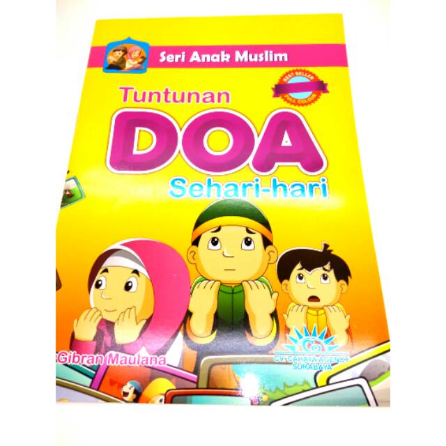 Buku seri anak Muslim tuntutan doa sehari hari,anak,tk,paud,