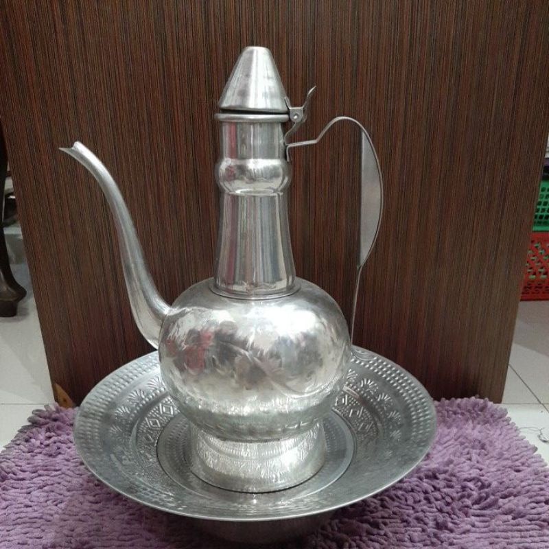 teko arab stainless steel ceret zam zam teko aladin teko cuci tangan sunnah