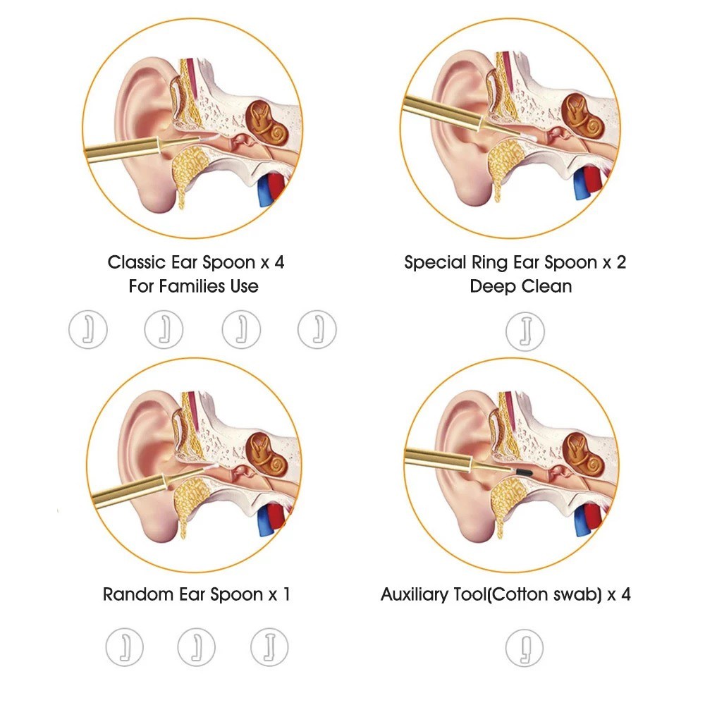 XIAOMI BEBIRD X7 PRO - Smart Visual Ear Stick with 3MP Endoscope - Korek Kupi dengan Kamera 3MP