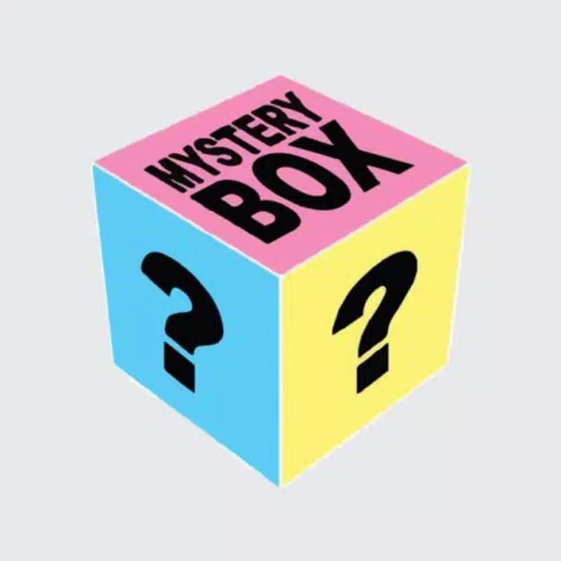 mystery box isi binder bergambar/file/pembatas kertas