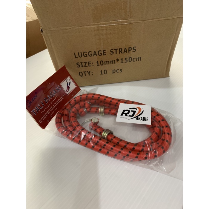 Tali Pengikat Barang Bagasi Karet Untuk Sepeda Motor Mobil Van Soligen Kecil 90cm Besar 150cm