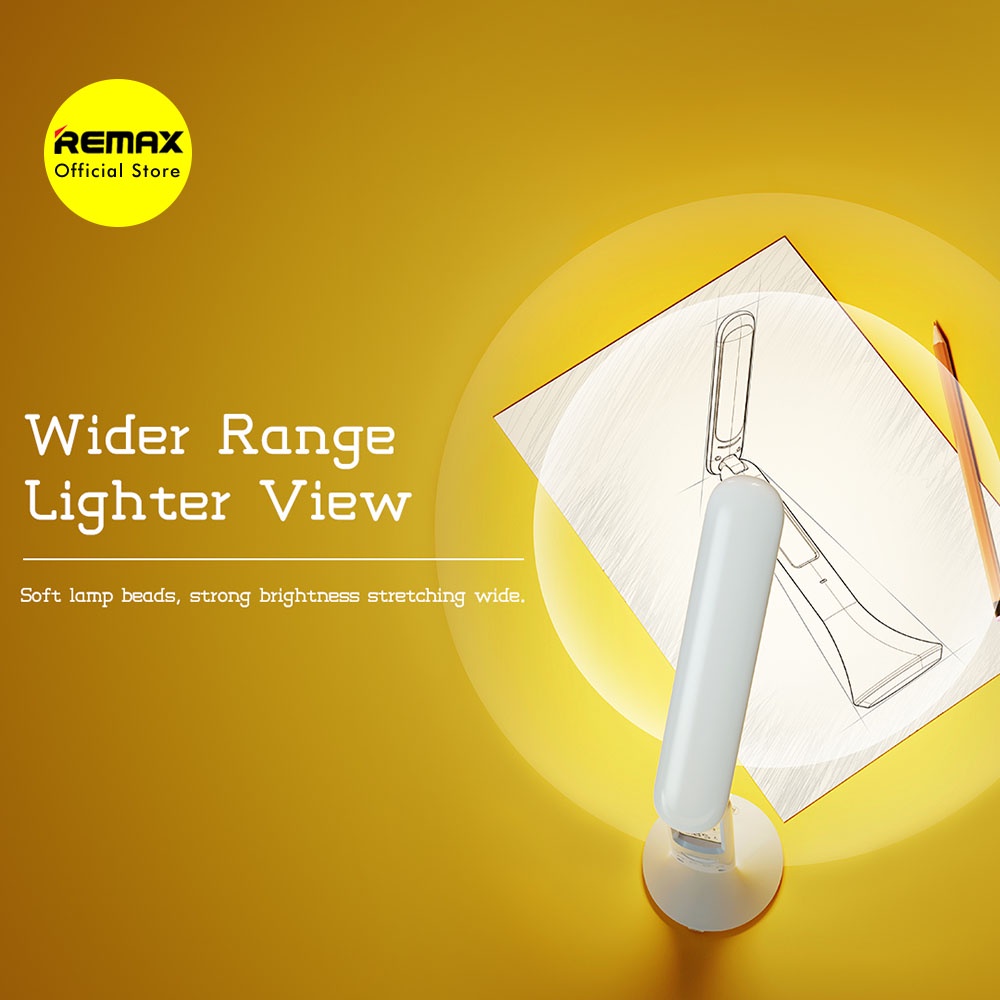 REMAX Time E510 Eye Caring Desk Lamp 1200mAh 3 Level Brightness