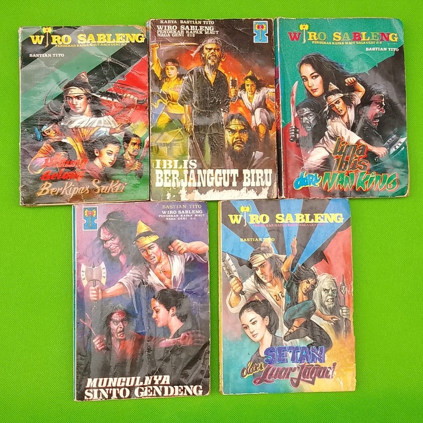 Buku Wiro Sableng / Buku Novel Indonesia / Buku Bekas