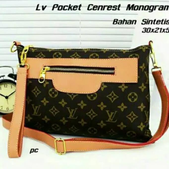 1207G Tas Murah/ Tas Lokal/ Tas Paket Murah/Lv Pocket Mono Buy