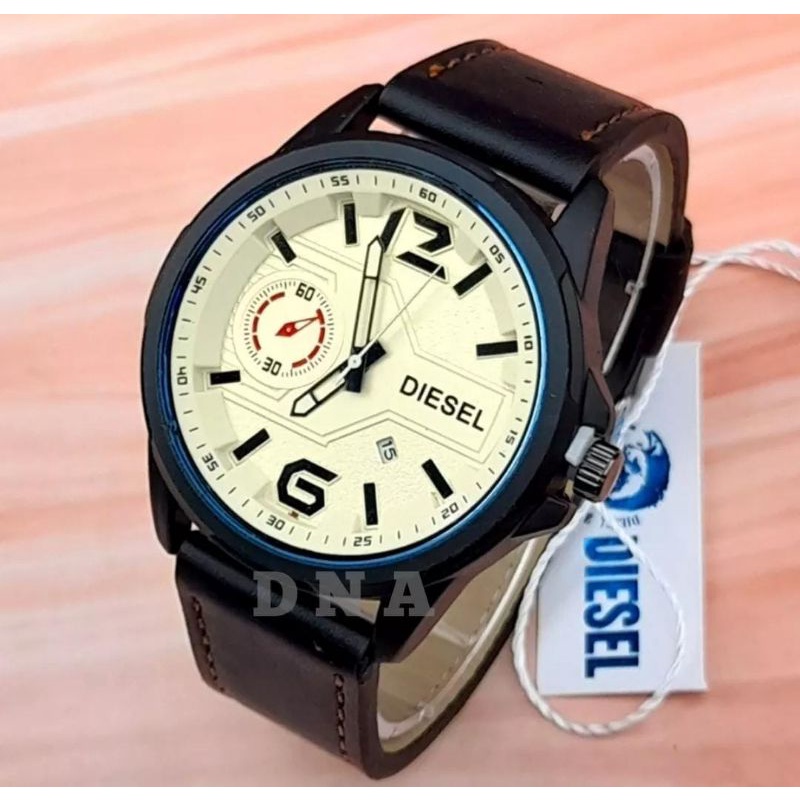 Jam Tangan Analog Diesel Pria Jam Tangan Terlaris Jarum