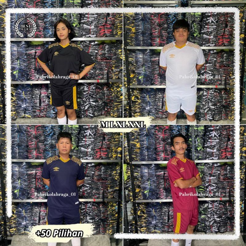 Jersey Bola Dewasa Umbro / Stelan Futsal Dewasa motif Umbro