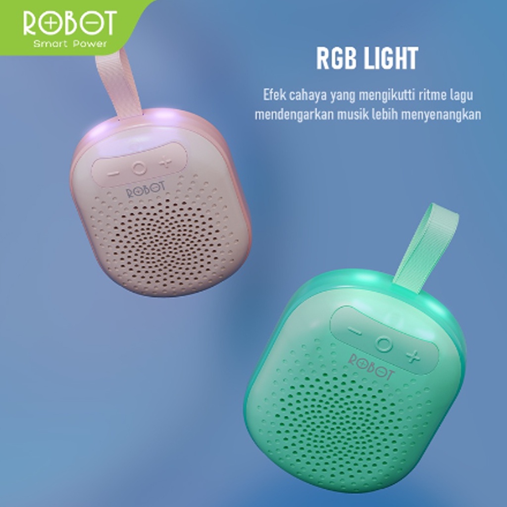 Robot Speaker Bluetooth Portable TWS RB20 With RGB Light