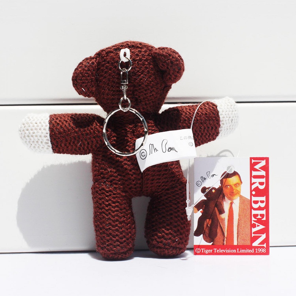 Mr. Bean Teddy Bear Plushy Key Chain / Boneka Gantungan Kunci