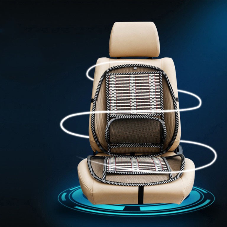 Bantalan Alas Kursi Cover Jok Mobil / Alas Kursi Jok Mobil Bambu