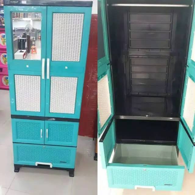 Almari plastik napolly