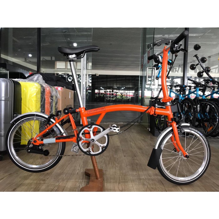 Sepeda Brompton S6L Orange