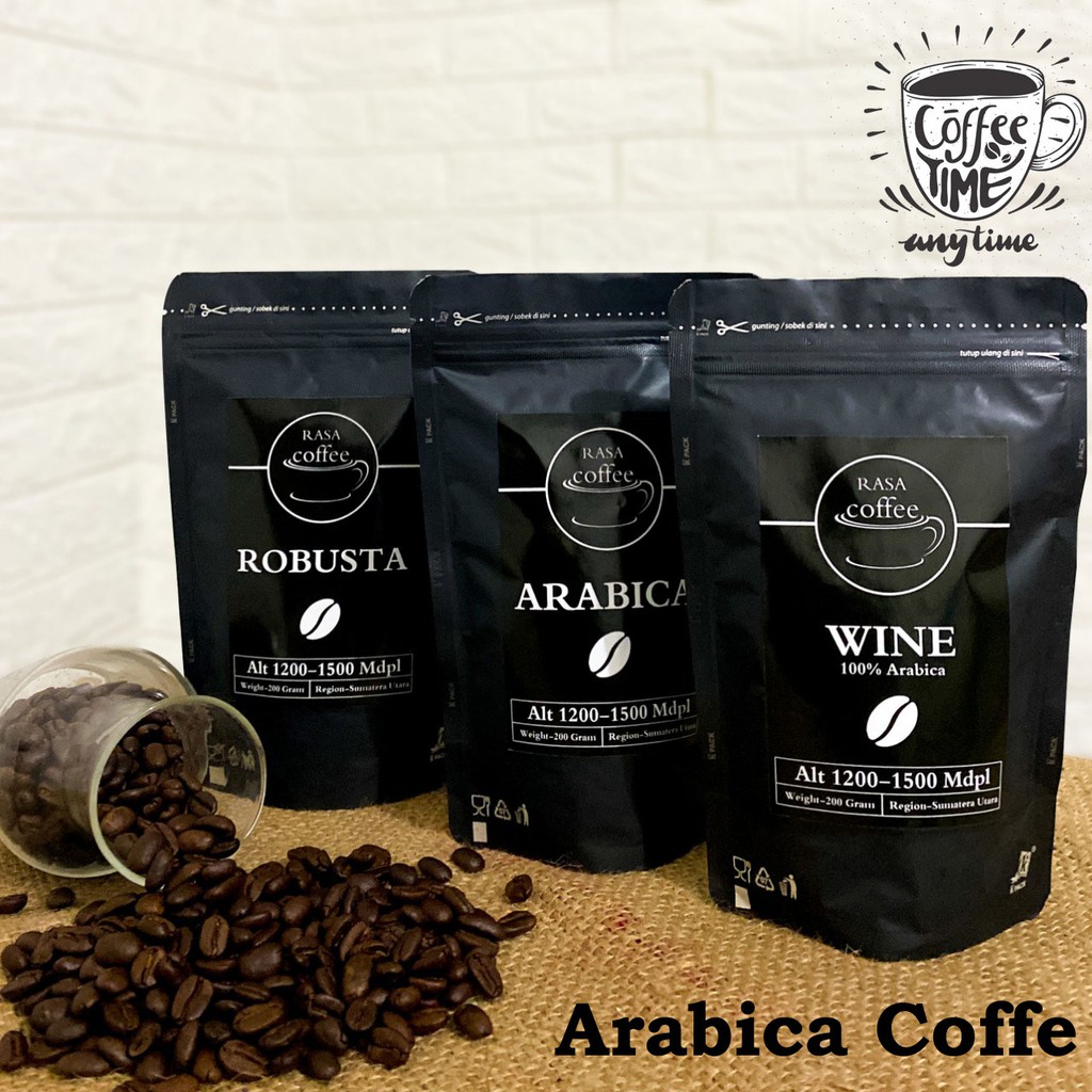 Coffe Arabica Sumatra &quot; Wak Bejo&quot; 200g - Kopi Bubuk Kemasan