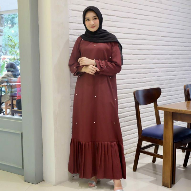Gamis Najma Polos Moscrepe