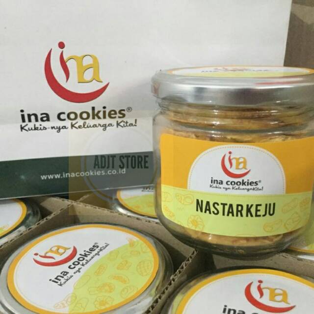 

Toples kaca ina cookies kue kering nastar kastangel putri salju