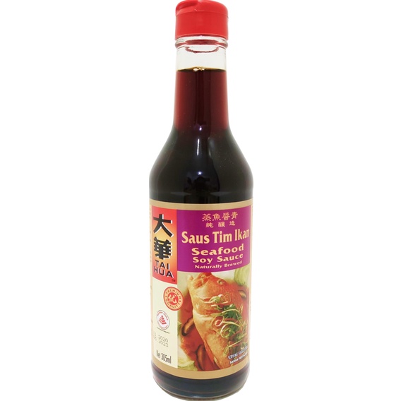 

Saus Tim Ikan Tai Hua Seafood Soy Sauce 305 ml Kecap Tim Ikan