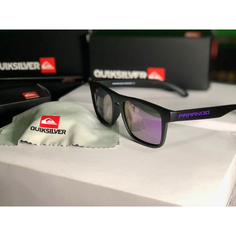 Kacamata Quicksilver Paranoid Design Bold Frame HD Polarized UV400 Purple