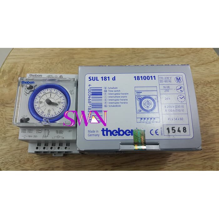Timer Listrik / Time Switch Theben SUL 181 d