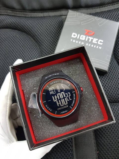 READY LAGI!!! Jam tangan digitec ORIGINAL “Touch Screen” DG-3086 Body Hitam