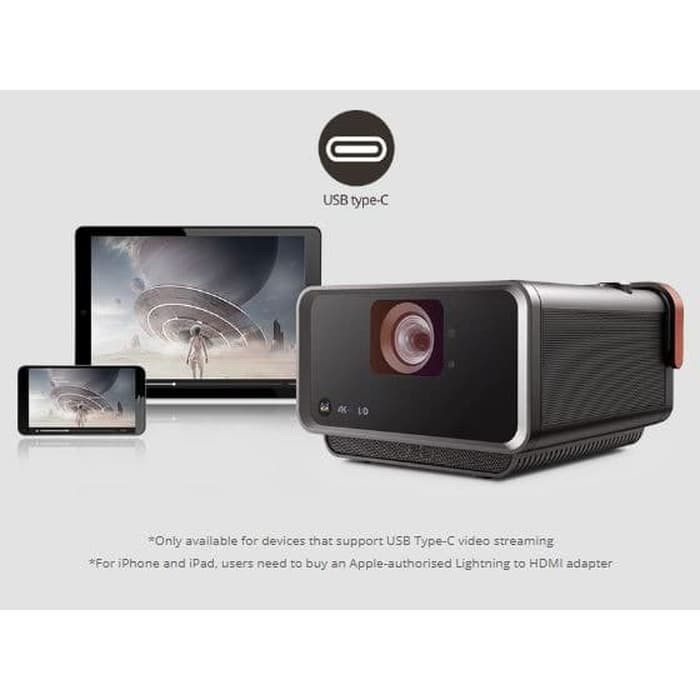 Projector 4K LED ViewSonic X10 - 4K WiFi-Bluetooth Harman Kardon garansi resmi