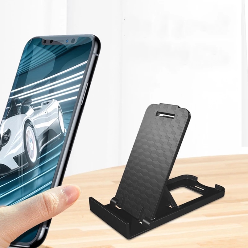 1pc Stand Holder Lipat Universal Warna Permen Untuk Handphone / Tablet