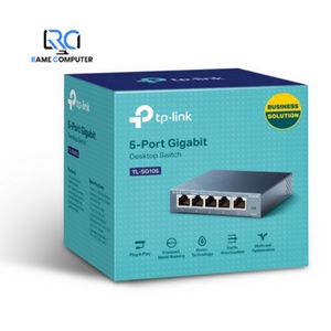 TP-LINK TL-SG105 5-Port 10/100/1000Mbps Desktop Switch