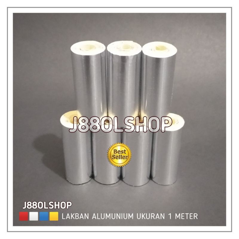 Lakban Alumunium Foil Tape Solatape Lem Alumunium Foil Ukuran 1 Meter