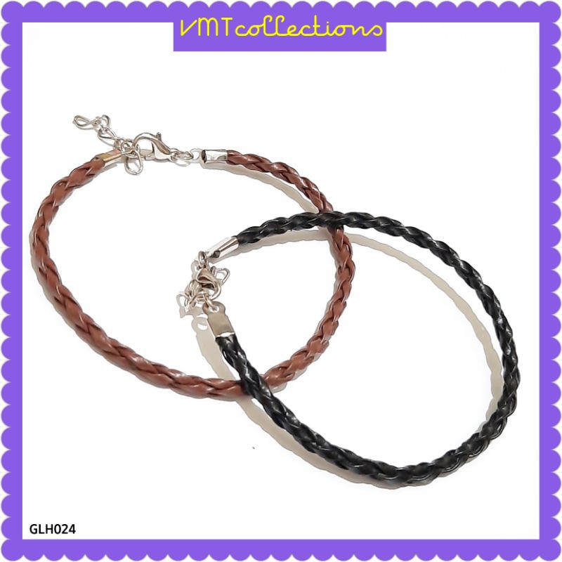VMT - GELANG TALI KULIT / GELANG KULIT KEPANG / GELANG COUPLE