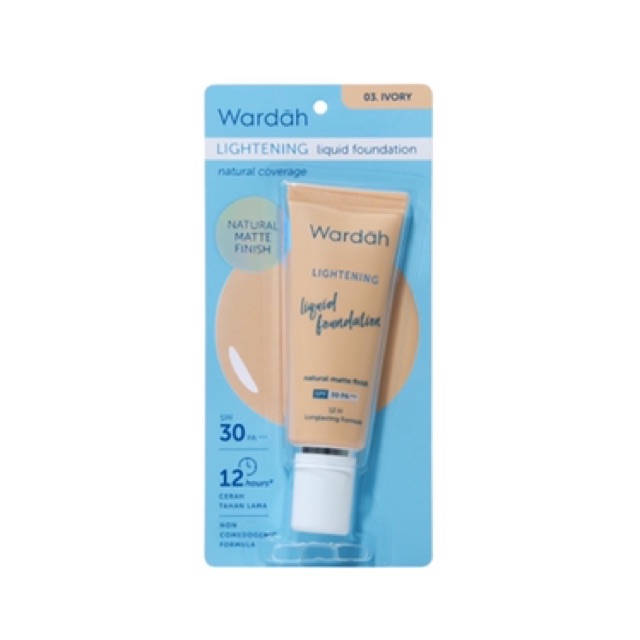 Wardah Lightening Liquid Foundation 25ml