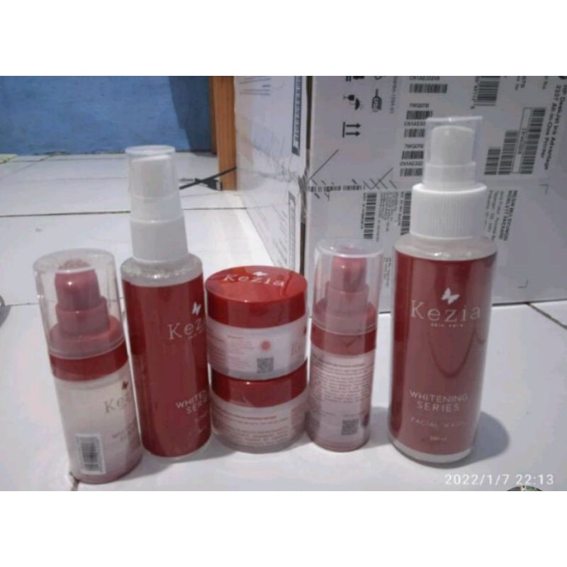 KEZIA WHITENING SKINCARE 1000% ORIGINAL