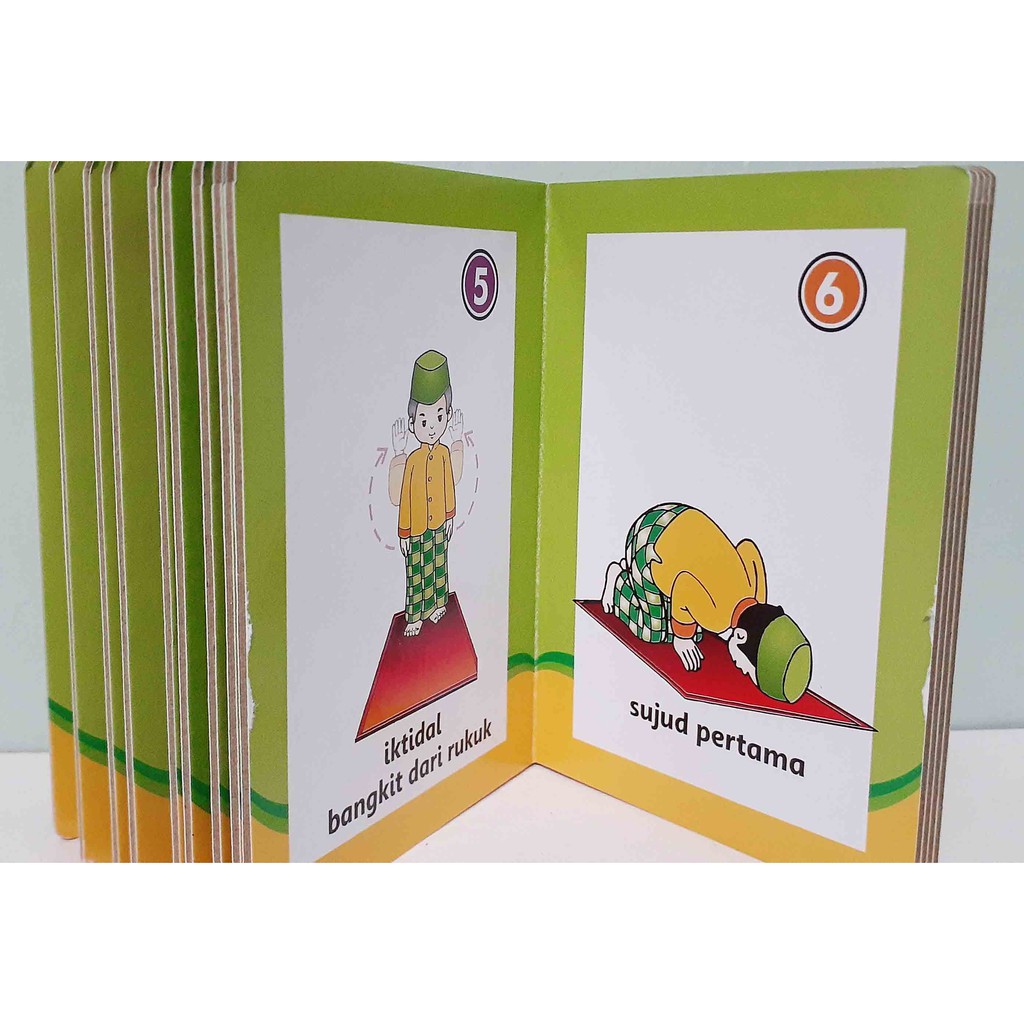buku bantal buntal soft book kertas angka alphabet huruf hijaiyah dan cara wudhu cara shalat