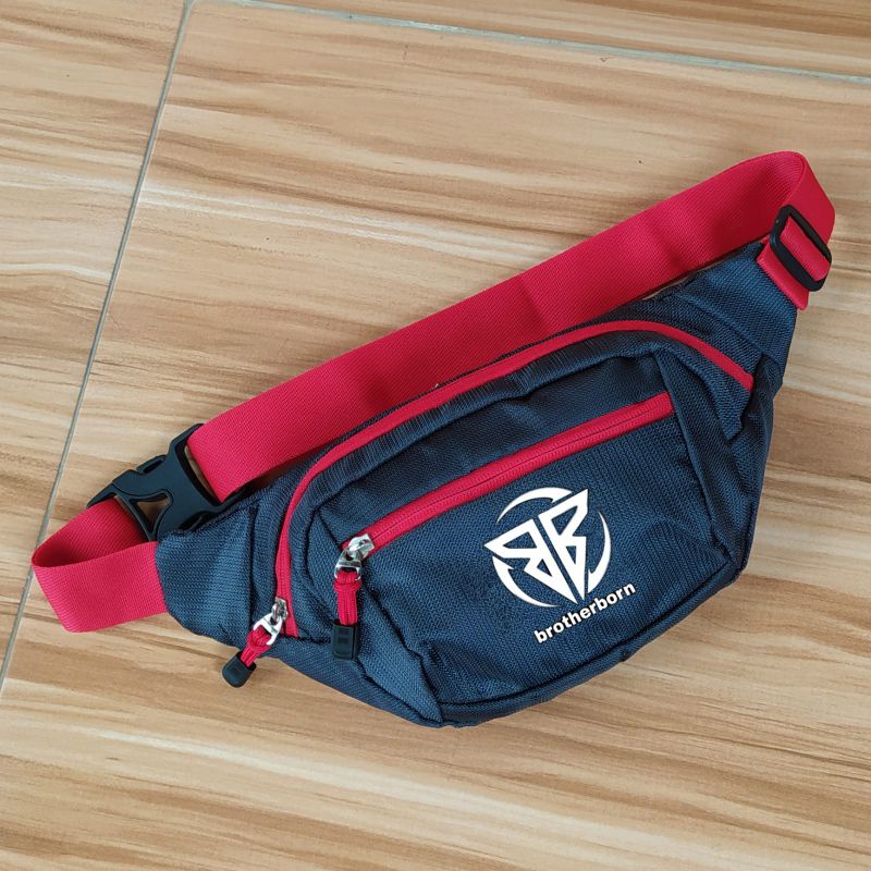 Waistbag pria gaul  / Tas Selempang outdoor / tas pinggang pria