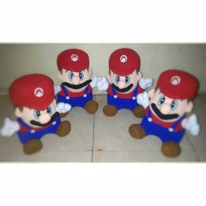 Unik Boneka Super Mario Bross Boneka Mario Bros terbaik