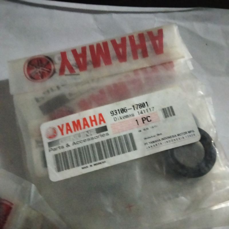 Seal Bosh Swing Arm Vixion 93106 17801 Yamaha Genuine Parts
