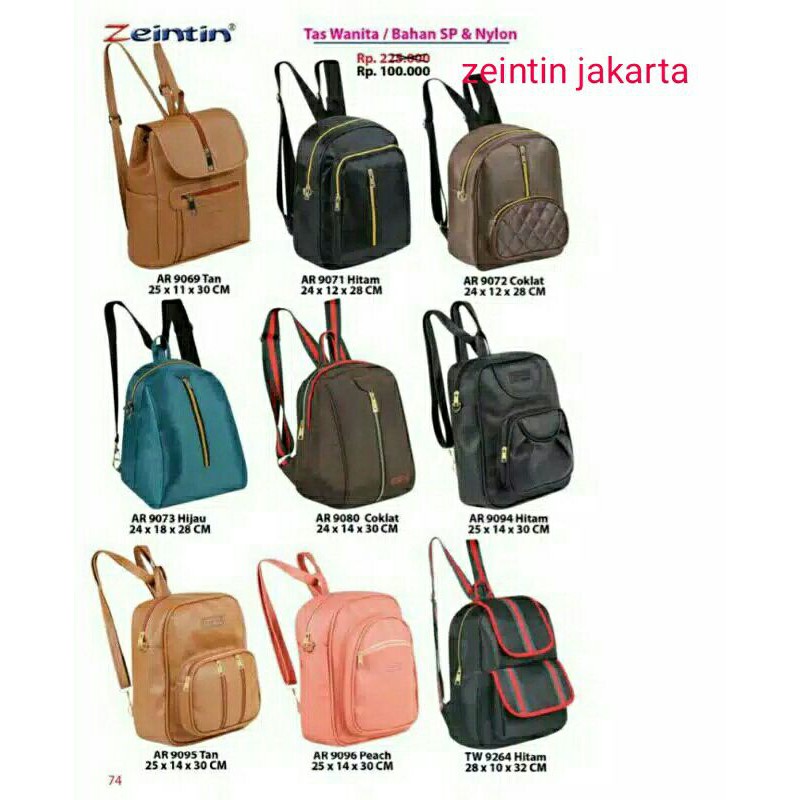 zeintin tas sandang