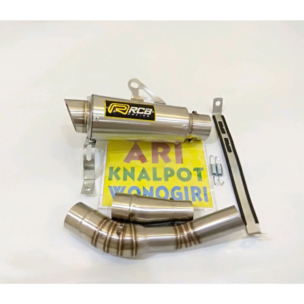KNALPOT RACING RCB GTX RCB NINJA 4TAK 250CC FI NINJA RR MONO NEW