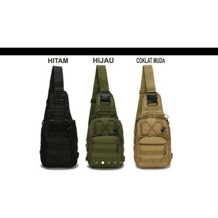 TAS IMPOR TAS SELEMPANG ARMY SLING BAG ARMY DUFFEL TAS ARMY PREMIUM