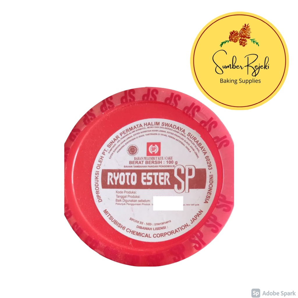 

SP Ryoto (Cake Emulsifier) 100 Gr