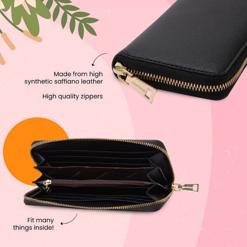 LAWRENCE WALLET DOMPET PANJANG MURAH JIMSHONEY MUAT HP HANDPHONE