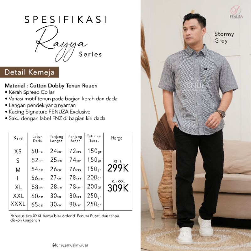 COUPLE SERIES RAYNIA RAYYA STORMY GREY ORI BY FENUZA