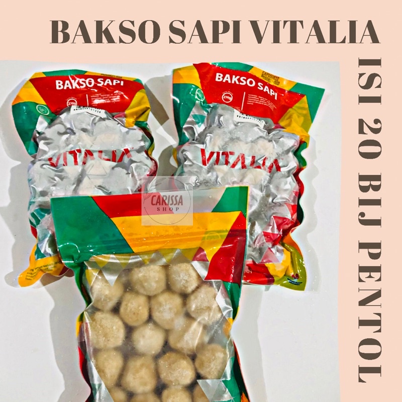 

Bakso Sapi Vitalia isi 20biji