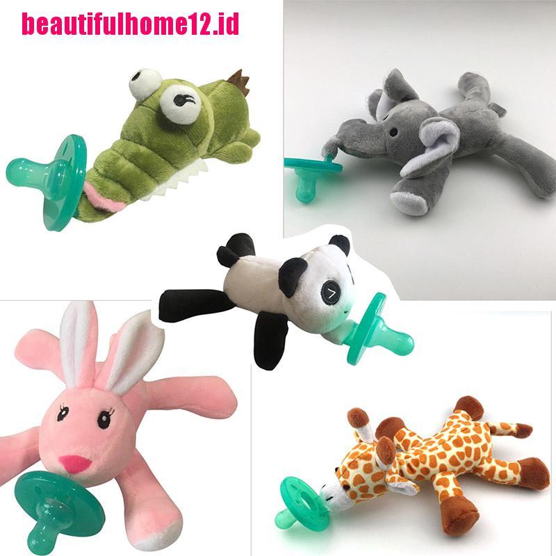 Dot Bayi Bahan Silikon BPA Free Dengan Boneka Jerapah Plush