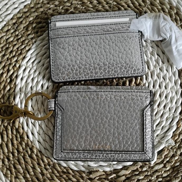 

Dompet Stnk Lee Card Case Silver Metalic Terlaris