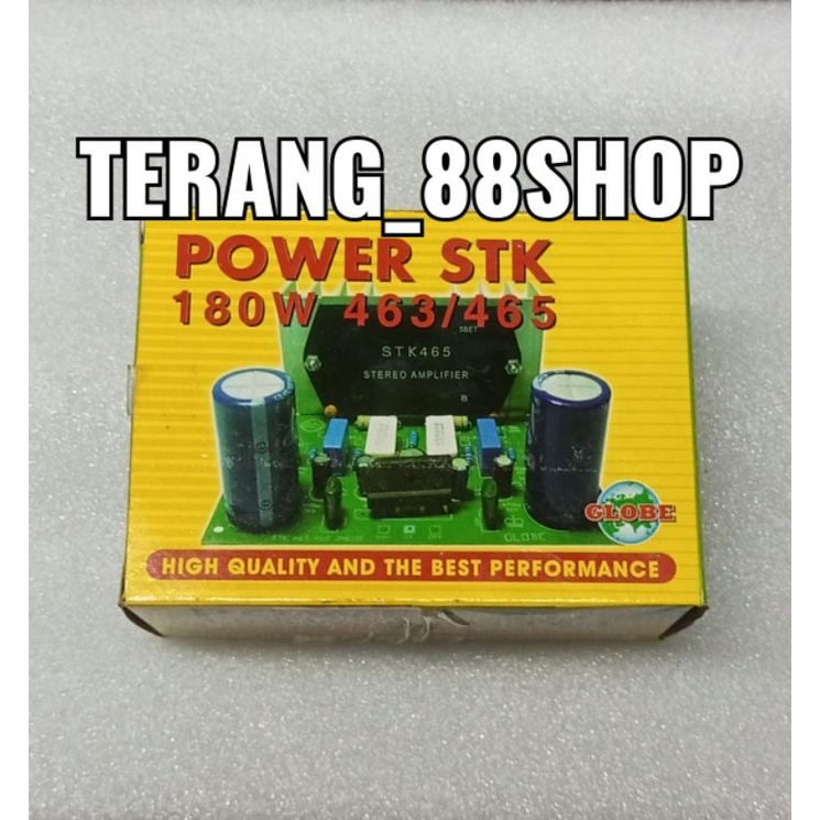 POWER AMPLIFIER AMPLI STK463 STK465 STK 463 465 STEREO 180W 240W WATT
