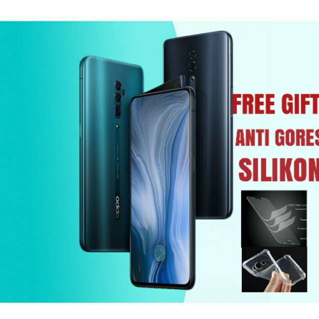 HP OPPO RENO 10x ZOOM RAM 8/256 GB BERGARANSI RESMI OPPO INDONESIA