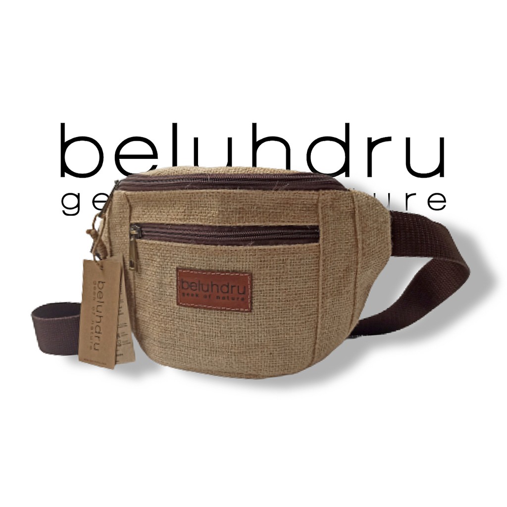 Waist Bag | Waist Bag Pria | Tas Pinggang Pria | Tas Pinggang Cowok Goni MONO JAVA SERIES